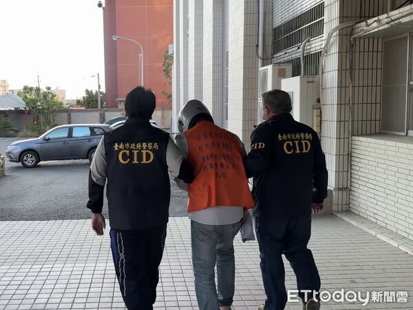 ▲台南警刑事警察大隊防制毒駕向上溯源，查獲陳姓藥頭涉嫌販售依托咪酯等毒品。（記者林東良翻攝，下同）