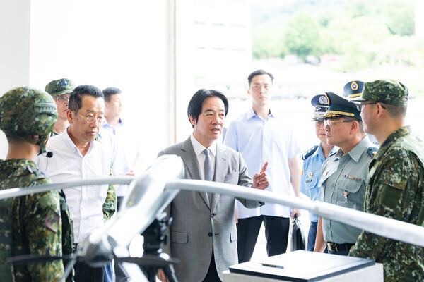 ▲▼總統賴清德視察嵩山雷達站與關指部。（圖／總統府提供）