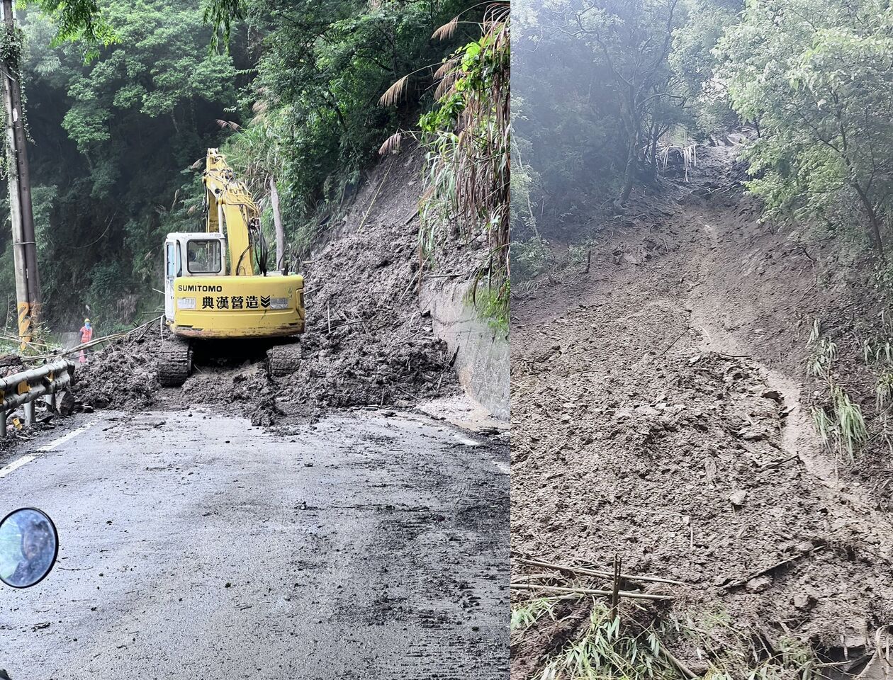 連日雨炸!「全台最爛路」投89線邊坡頻崩塌 28.3K封閉搶修中 | ETtoday社會新聞 | ETtoday新聞雲