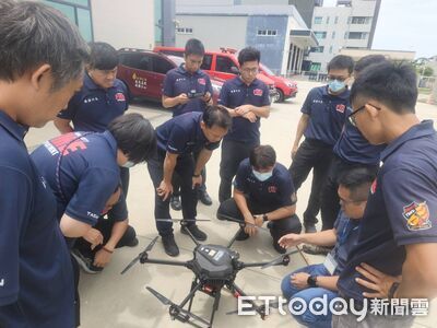 南消六大隊辦無人機飛手訓練 導入機組管理與風險評估