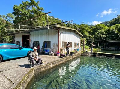 想吃什麼自己釣!宜蘭秘境活魚餐廳 深藏雙連埤山谷環境輕幽