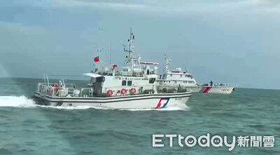端午前夕中國海警船再闖金門水域 巡防艇全程監控驅離