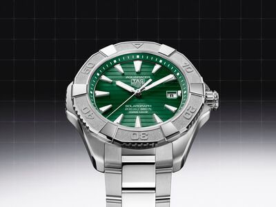TAG Heuer太陽能錶、潛水錶迎夏　現代感設計超百搭