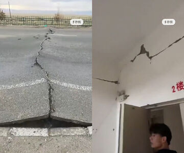 青海6.3強震「地面裂開」！　「40分鐘連震8次」已釀1死4傷