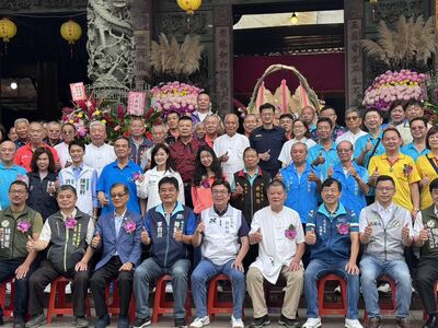 新莊地藏庵文武大眾爺祭典　劉和然參拜祈福祝合境平安