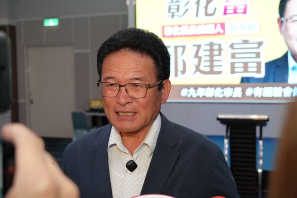 ▲邱建富以無黨籍參選彰化縣長。（圖／邱建富競辦提供）