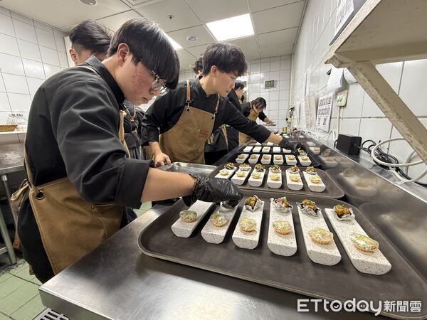 ▲弘光科大餐旅系舉辦《Formosa 75&deg;》米其林專題發表餐會。（圖／記者游瓊華翻攝）