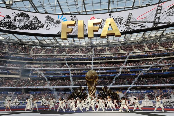 世界盃足球賽火熱開踢。（翻攝X@FIFAcom）