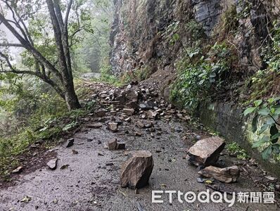 郡大林道災修估！4.7K處已完工　汛期入山仍須注意安全