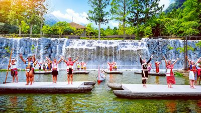 全台唯一「水劇場」震撼登場！九族文化村歡慶40週年推出嶄新部落主題區，引爆夏日狂歡浪潮