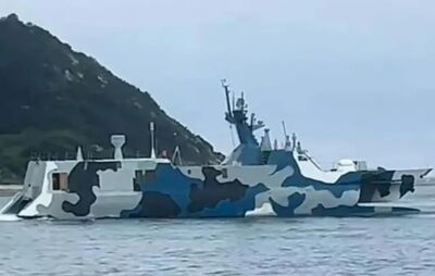 早年台海「隱身刺客」變身 22型導彈艇轉型電子戰平台