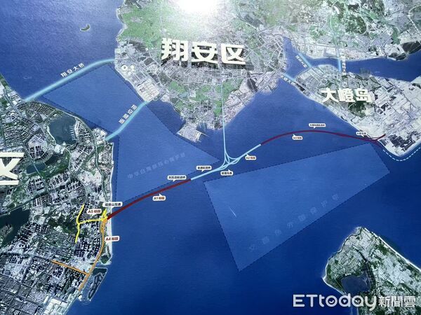 ▲▼  翔安機場、廈金大橋（廈門段）年底全部運行           。（圖／記者任以芳攝）