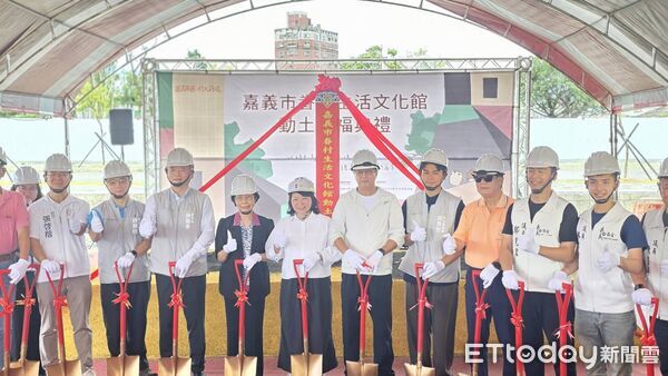 ▲▼   傳承建國二村記憶 嘉義市眷村生活文化館今日動土   。（圖／記者翁伊森攝）