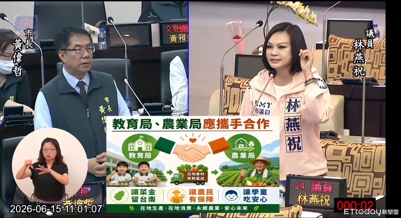 林燕祝批學校午餐最低標亂象 籲改革制度讓菜金留在台南 | ETtoday地方新聞 | ETtoday新聞雲