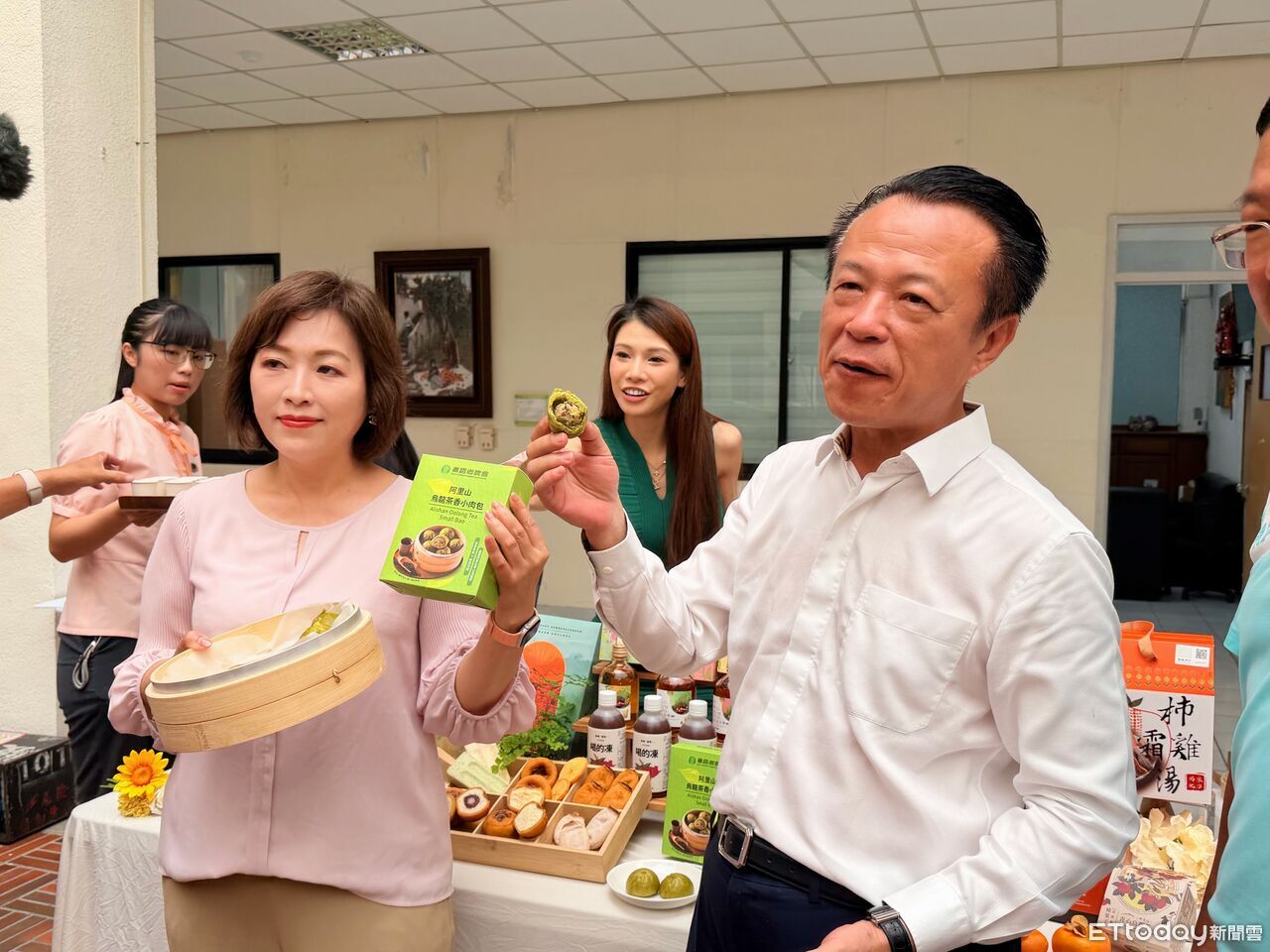 一口咬下爆茶香!番路鄉農會烏龍茶肉包、紅茶檸檬凍食品展亮相 | ETtoday地方新聞 | ETtoday新聞雲