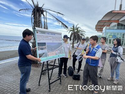 林俊憲爭取黃金海岸防護工程 7月開工搶救流失沙灘
