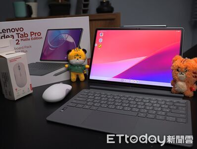 Lenovo Idea Tab Pro Gen 2 超輕巧登場!598g超輕薄機身、專屬鍵盤組秒變行動工作站