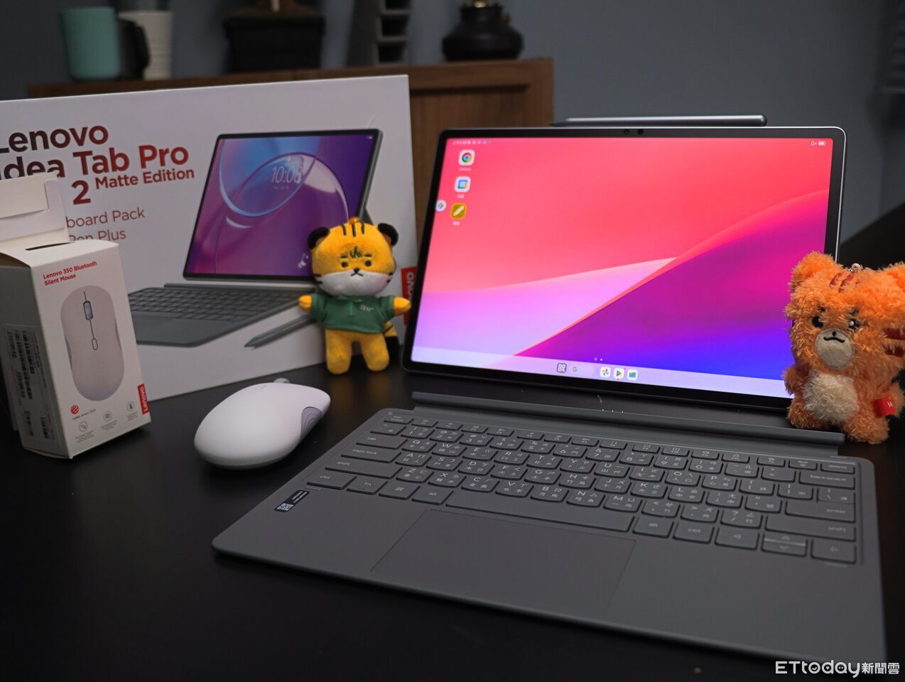 Lenovo Idea Tab Pro Gen 2 超輕巧登場!598g超輕薄機身、專屬鍵盤組秒變行動工作站 | ETtoday3C家電新聞 | ETtoday新聞雲