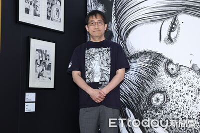 伊藤潤二「大型原畫展」登台