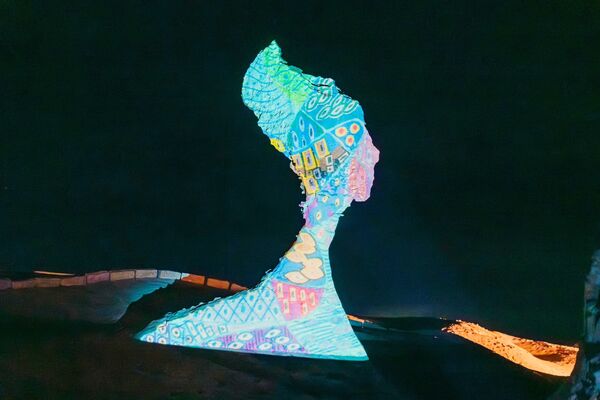 ▲「2026野柳石光夜訪女王」。（圖／北觀處提供）