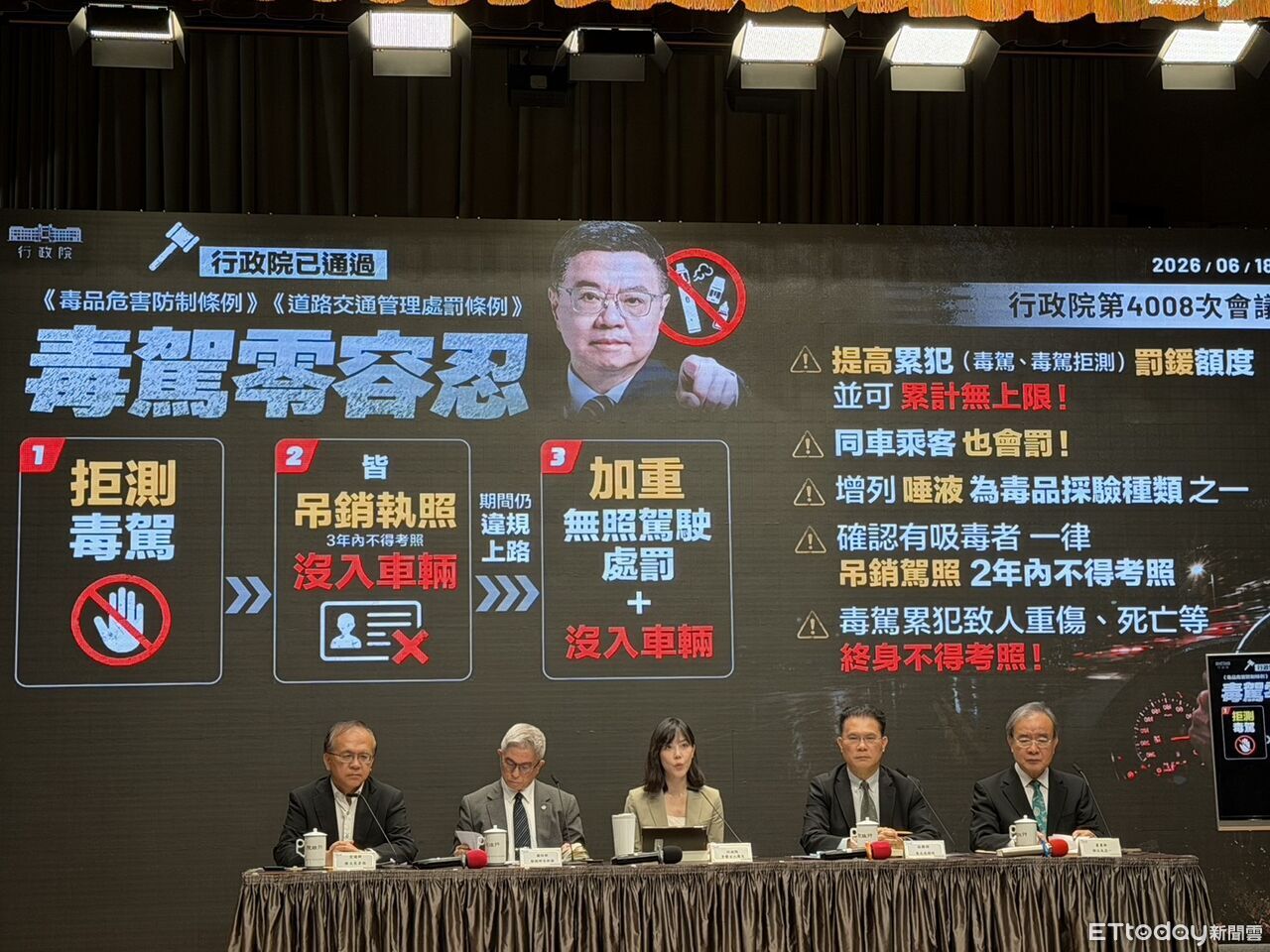 向毒品宣戰 卓榮泰今下午召開記者會說明中央毒防作為 | ETtoday政治新聞 | ETtoday新聞雲