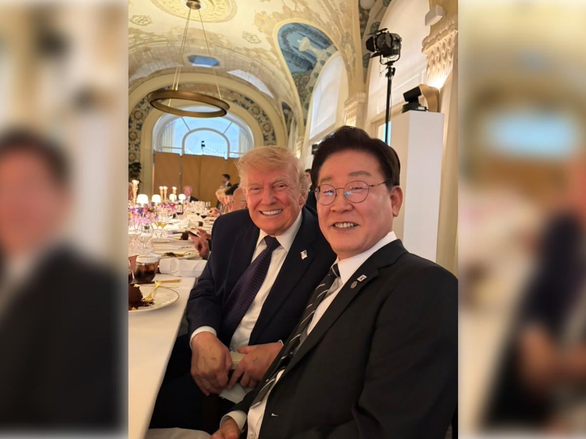 李在明自拍「旁邊坐川普」!晚宴獲川普邀打高爾夫 G7互動熱絡 | ETtoday國際新聞 | ETtoday新聞雲