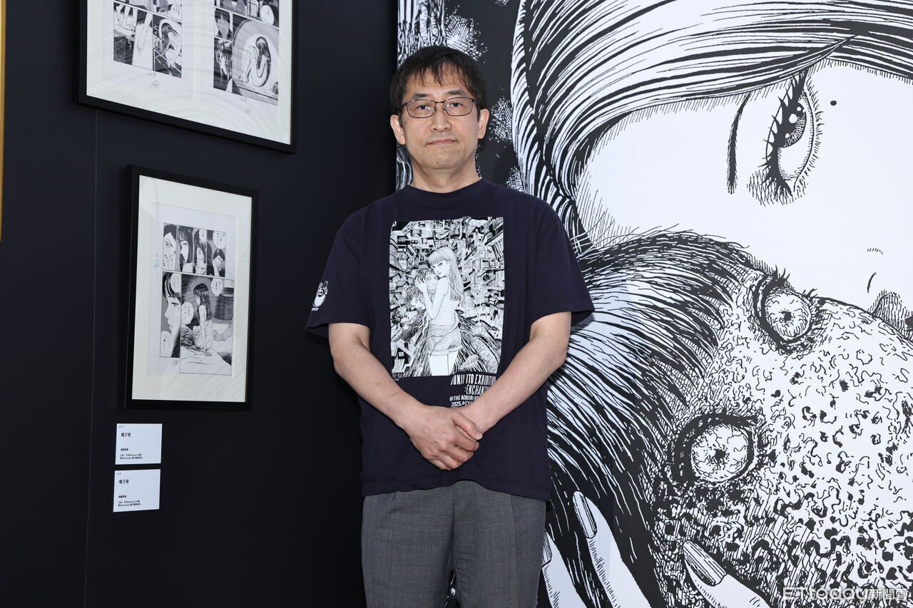 伊藤潤二台灣首場「大型原畫展」明日開跑　恐怖大師親揭 4 項必看亮點