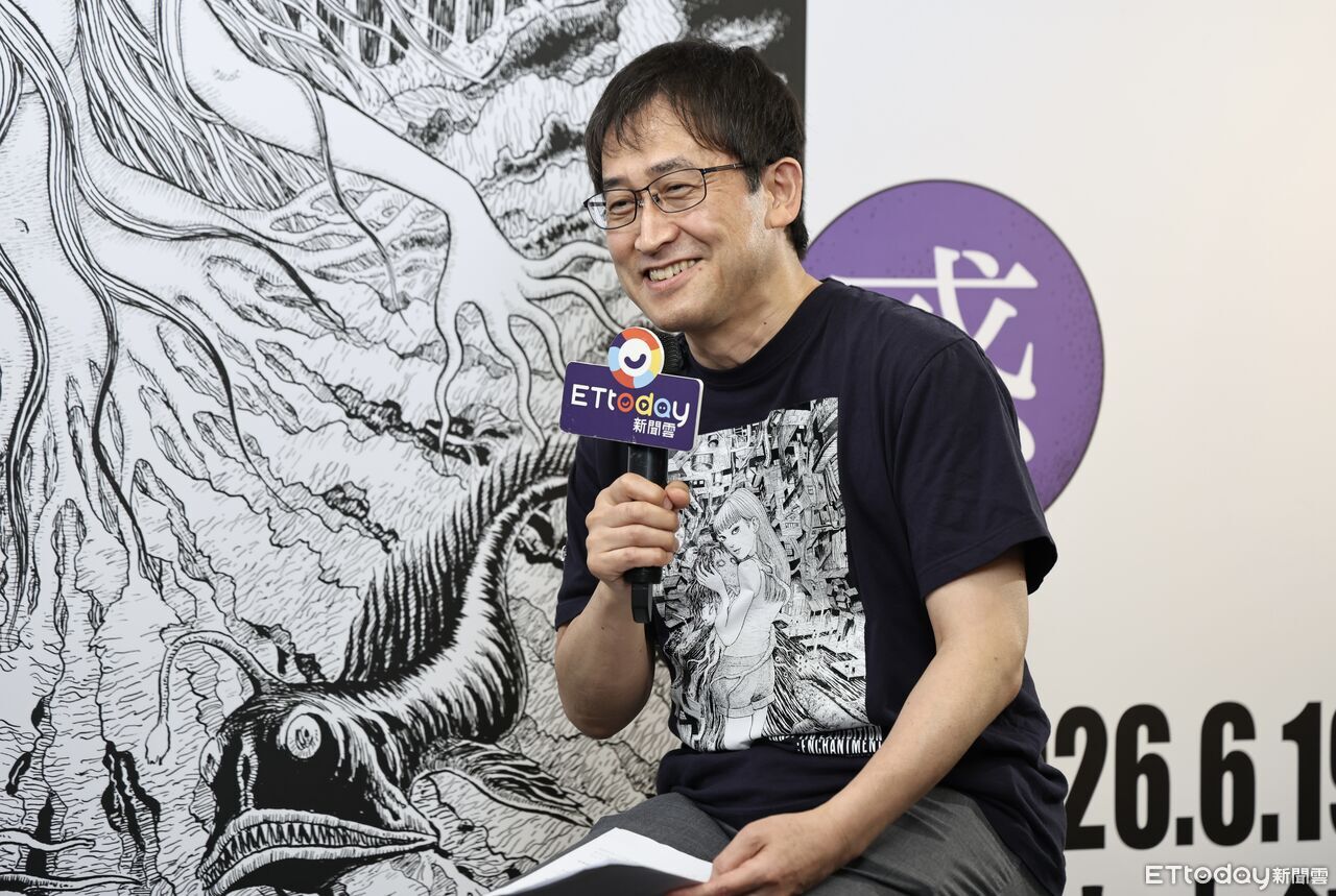 ▲▼伊藤潤二專訪  。（圖／記者黃克翔攝）