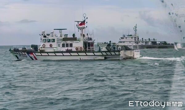 ▲▼  4艘中國海警船闖金門限制水域遭海巡強勢驅離。（圖／海巡署金馬澎分署提供）