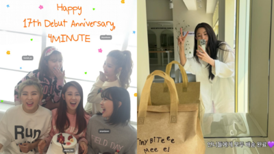 連泫雅都在!4Minute「5人同框照」 禮物內容公開⋯粉絲看哭了