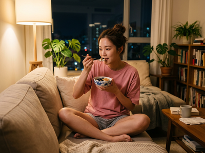 晚上吃宵夜會發胖?營養師揭7個真相:發胖關鍵其實不是時間