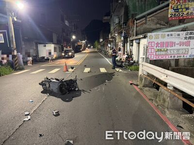 五股晚間嚴重車禍！21歲騎士撞對向車　1人到院前無呼吸心跳