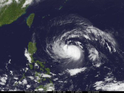 中颱米克拉還會增強　周四變天轉雨