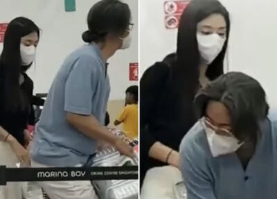 裴勇浚滿頭白髮「扛行李肌力爆發」路人目擊⋯一看全懂了