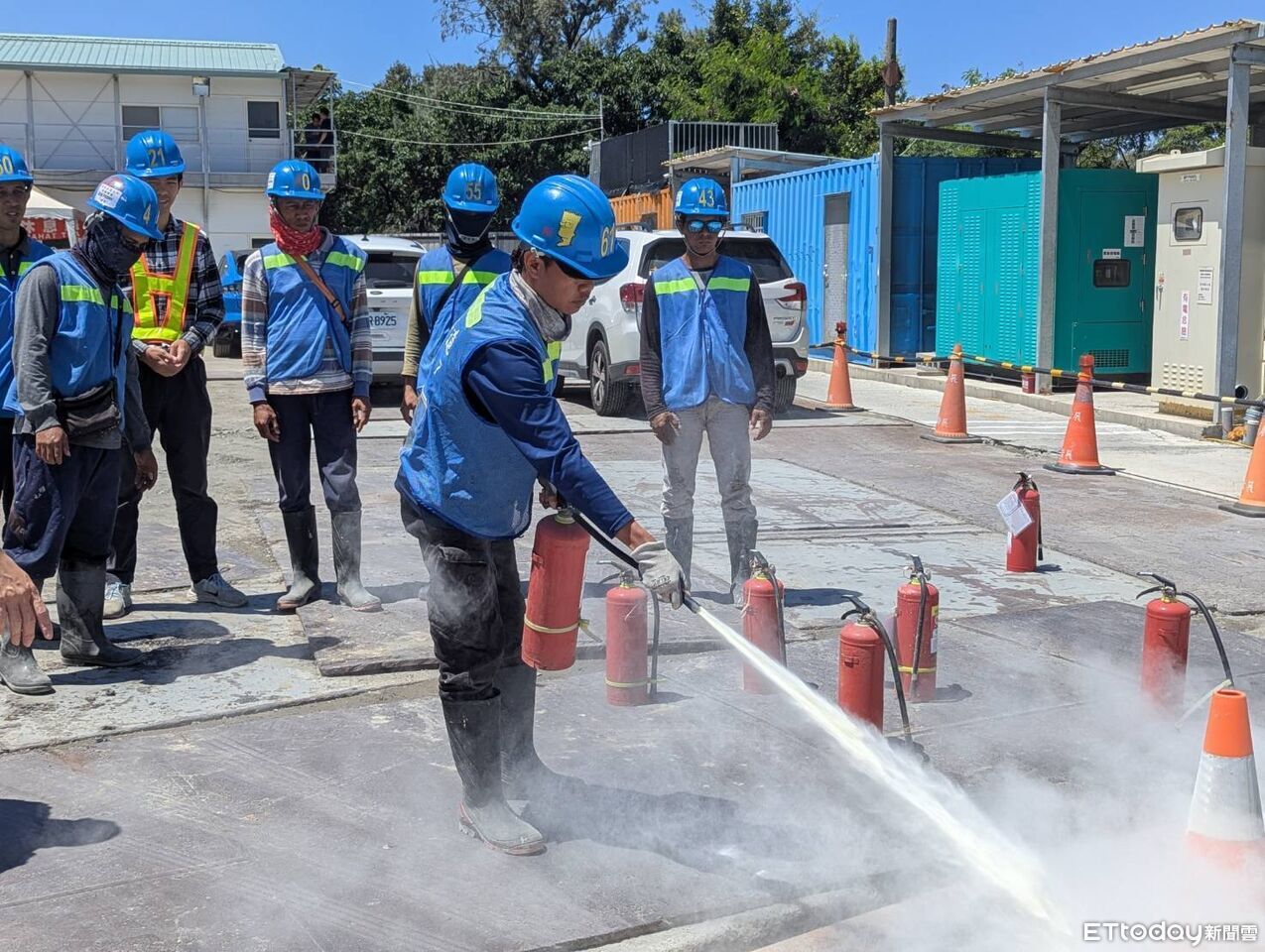 南消七大前進社宅工地宣導 強化施工防火與應變能力 | ETtoday地方新聞 | ETtoday新聞雲