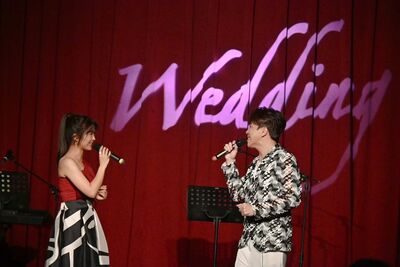 才鬆口婚禮辦台南 許志豪真的「牽手翁鈺鈞現身喜宴」畫面曝光