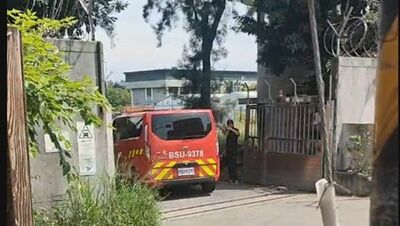 快訊／新竹空軍基地傳爆炸聲！黑煙直竄天際　救護車駛入營區