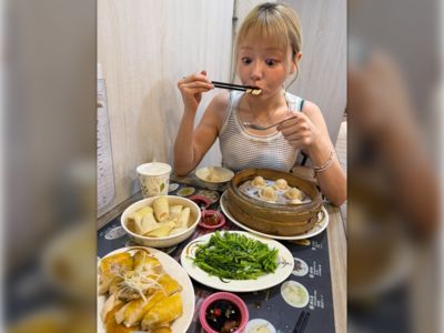 日本AV女神現身九份！曝午餐「吃770元」笑：應該沒男生要了