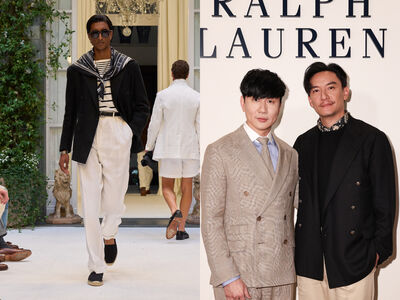 米蘭男裝周/張震貴公子造型同框林俊傑!Ralph Lauren把遊艇假期搬上大秀