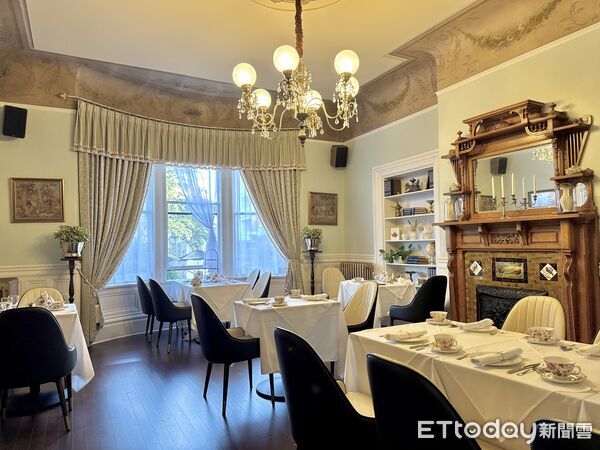 ▲加拿大維多利亞內港（Inner Harbour）附近的Pendray Inn & Tea House,英式下午茶,星辰公主號,British Columbia Parliament Buildings,加拿大維多利亞景點。（圖／記者彭懷玉攝）