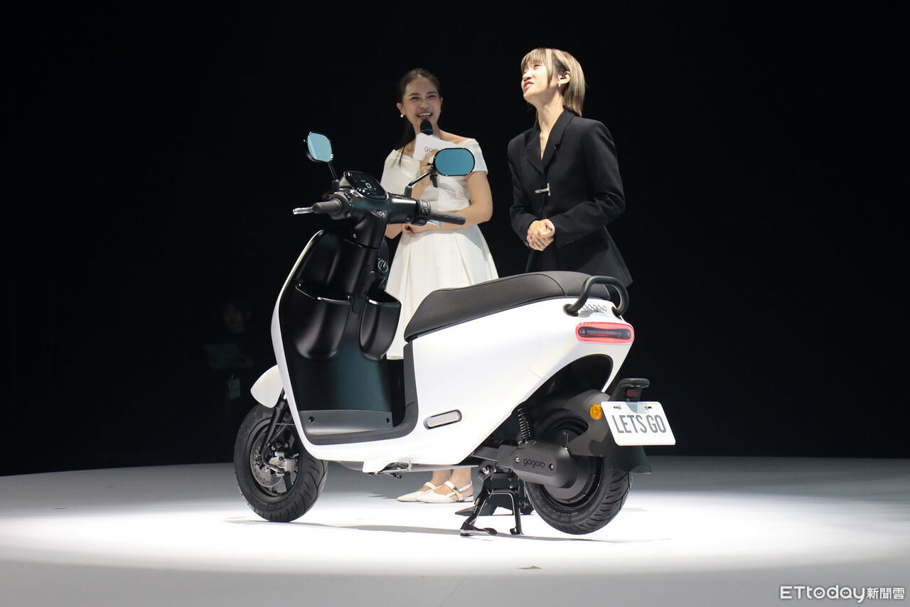 ▲Gogoro「最新女生機車Luna」上市　電池資費最低119元起。（圖／記者張慶輝攝）