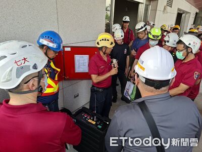 南消七大踏勘鐵路地下化南台南站　強化地下工區救災應變