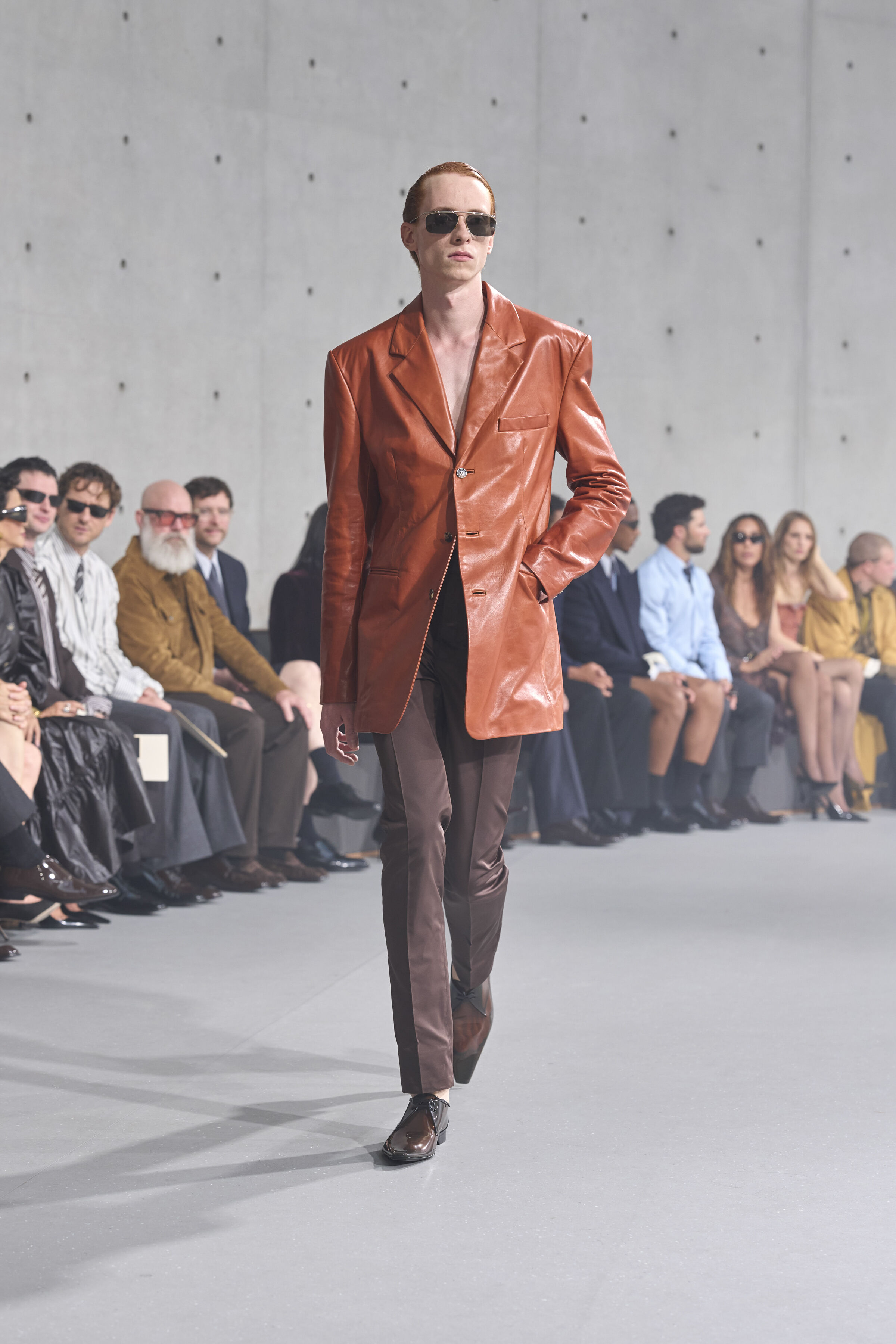 ▲▼      Saint Laurent 2027夏季男裝大秀。（圖／品牌提供）