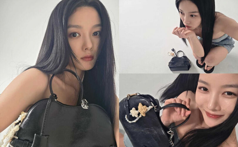女神金裕貞辣度破表！一轉身美背長腿曝光，代言CHARLES & KEITH、同款瞬間爆搜
