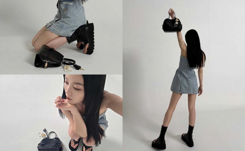 女神金裕貞辣度破表！一轉身美背長腿曝光，代言CHARLES & KEITH、同款瞬間爆搜