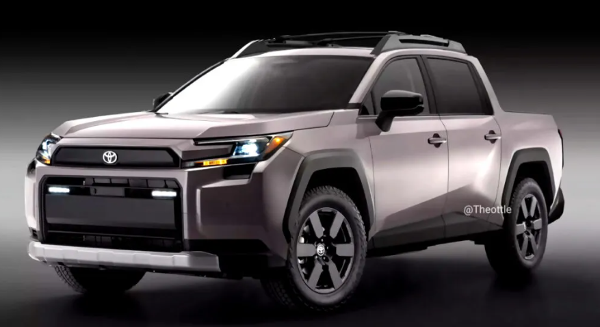 ▲全球車迷許願想到看到RAV4皮卡車！原廠大方回應計劃。（預想圖／翻攝自《Theottle》）