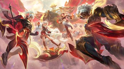 T1冠軍造型帥氣亮相!Faker六星加里歐、滿滿彩蛋連「石像」都有