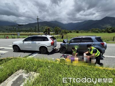 快訊/花蓮台9線追撞!自小客車頭爛毀 駕駛74歲婦送醫不治