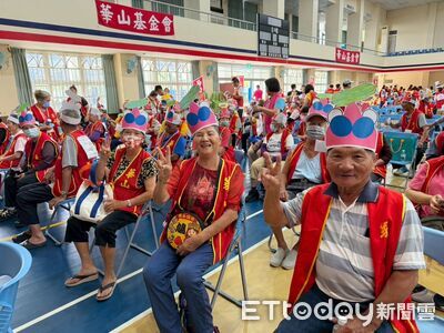 96歲阿嬤也參加!雲林華山樂齡運動會笑聲滿場