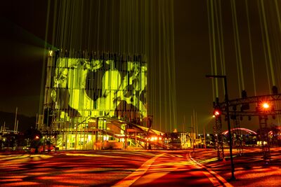 新北美術館「360度環景光雕」免費看!10分鐘沉浸式夜間體驗開跑